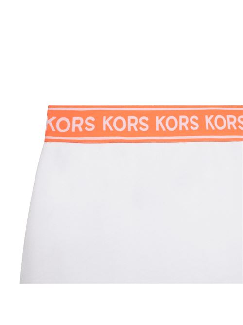 Gonna bianca Junior MICHAEL KORS | R13117BIANCO##